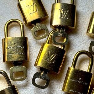 Louis Vuitton Gold Padlock
